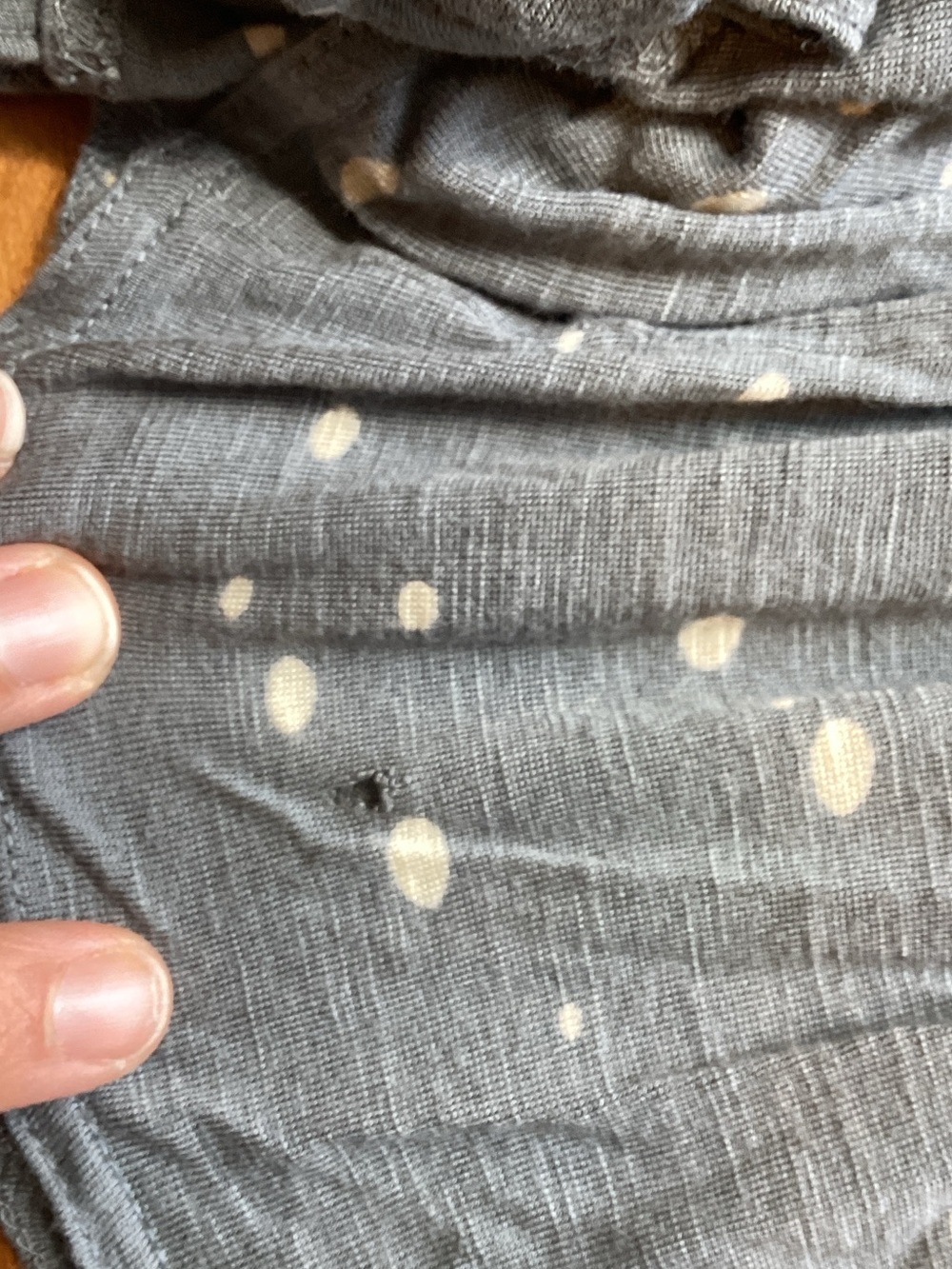 Free People Blue and Brown Midi Skirt - Picture 4 of 6